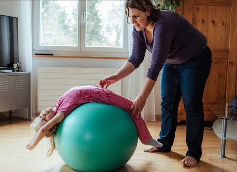 Bild von Veränderungen in der Atemphysiotherapie bei Kindern mit CF