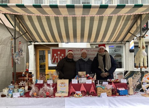 Bild von Unsere Regionalgruppe Aargau am Chlausmarkt in Klingnau