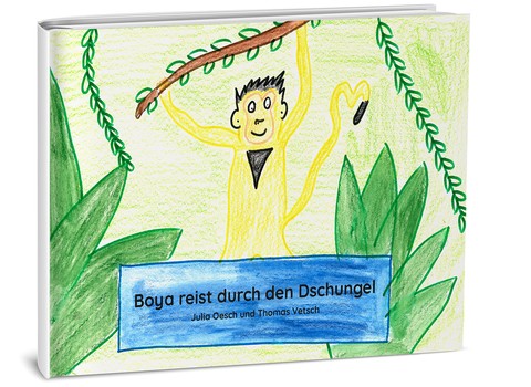 Bild von Neuerscheinung ab 2025: Kinderbuch «Boya reist durch den Dschungel»