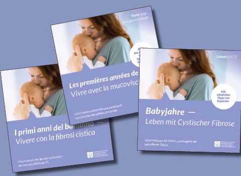 Bild von Broschüre «Babyjahre – Leben mit Cystischer Fibrose»
